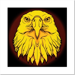 Eagle Head Posters and Art